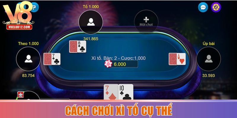 Cách chơi xì tố cụ thể như cược thủ chuyên nghiệp